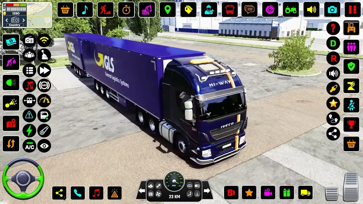 Euro Cargo Truck Game 3D Screenshots
