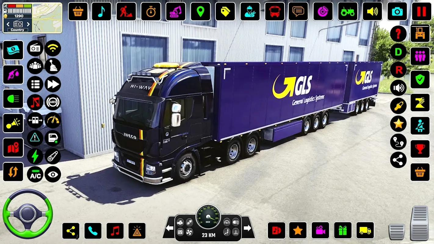 Euro Cargo Truck Game 3D Screenshots