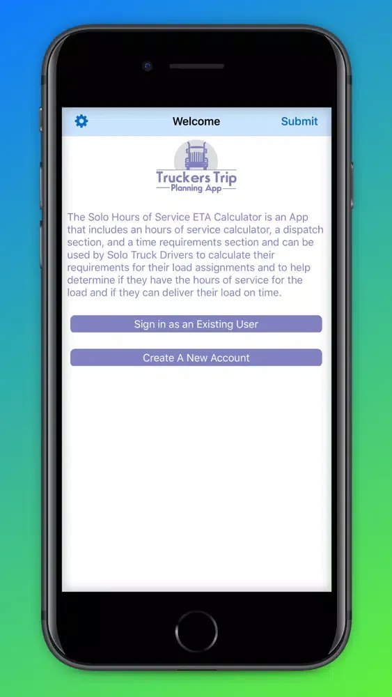Tangkapan layar ETA PTA Calculator Solo