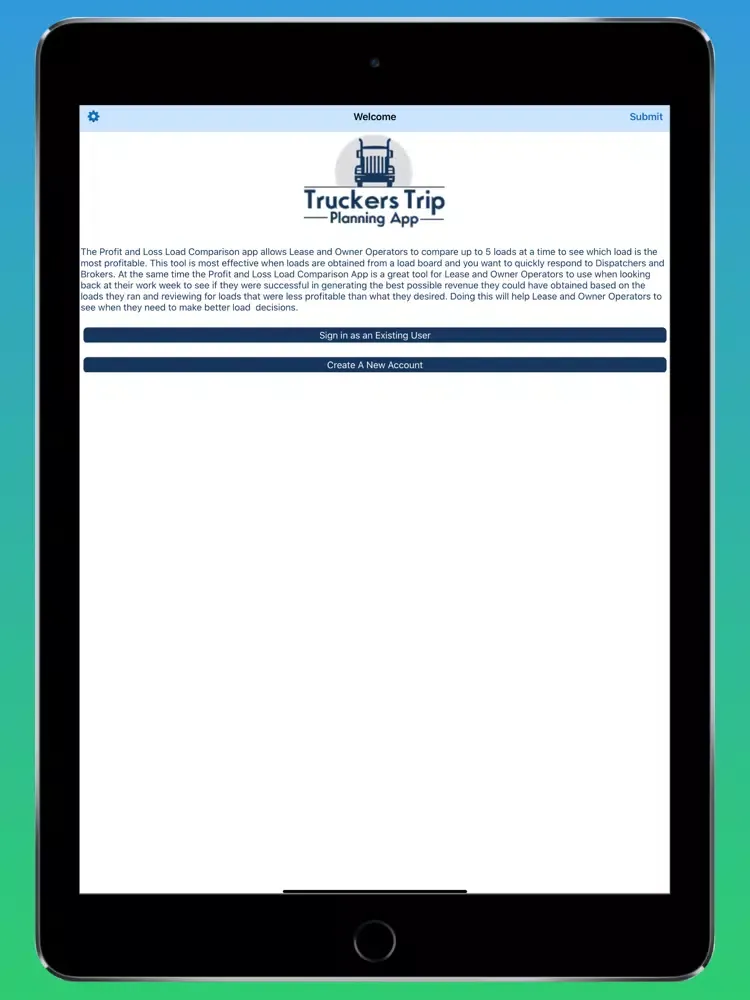 Capturas de tela do Load Comparison App iPad 