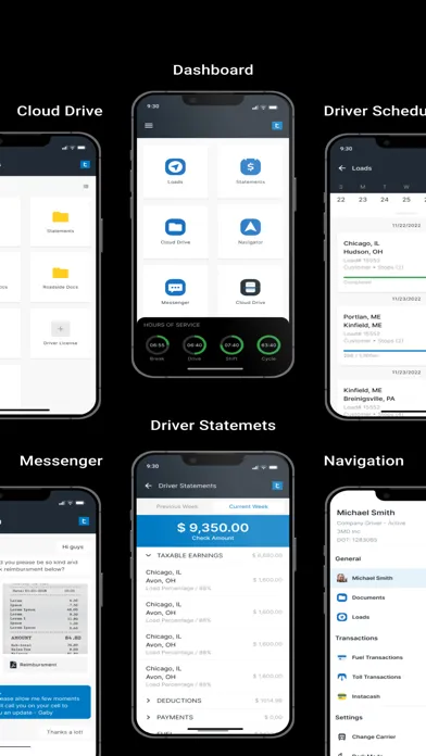 Trucking Hub Mobile Screenshots