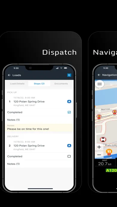 Trucking Hub Mobile Screenshots
