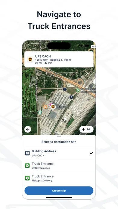 Capturas de pantalla de TruckMap - Truck GPS Routes