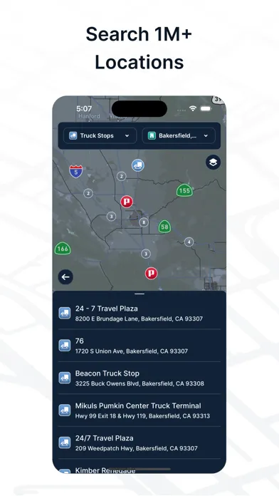 Capturas de pantalla de TruckMap - Truck GPS Routes
