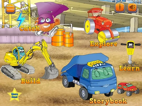 Construction Trucks FULL iPad  Screenshots