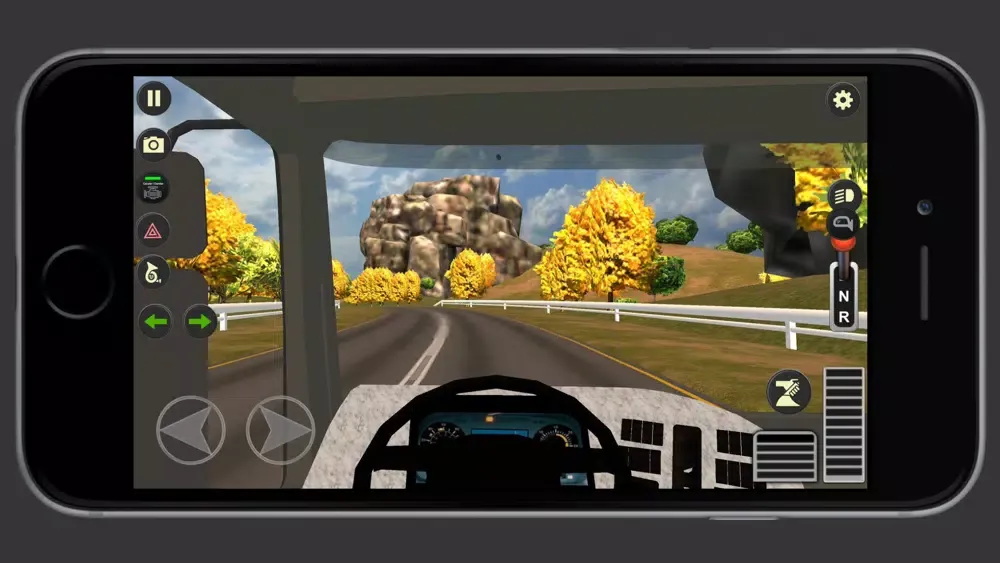 Captures d'écran de Truck Simulator : Driving Sim