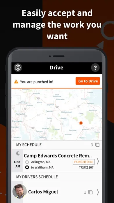 Capturas de tela do Trux Drive