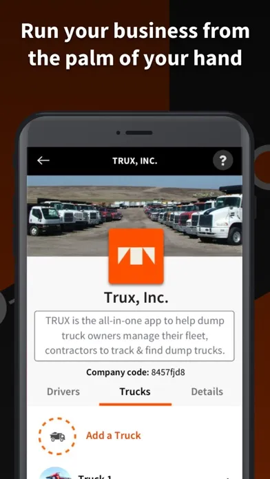 Capturas de tela do Trux Drive