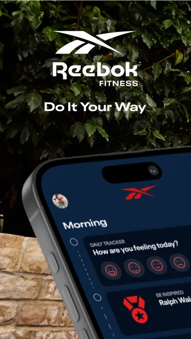 Reebok Fitness App Screenshots
