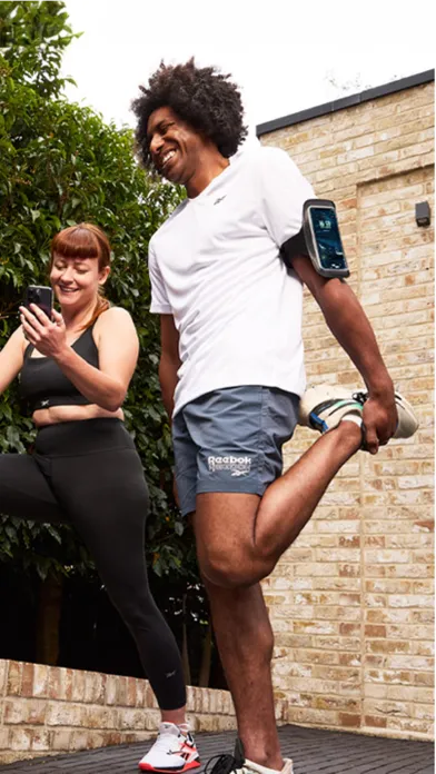 Reebok Fitness App Screenshots
