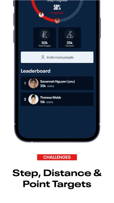 Reebok Fitness App Screenshots