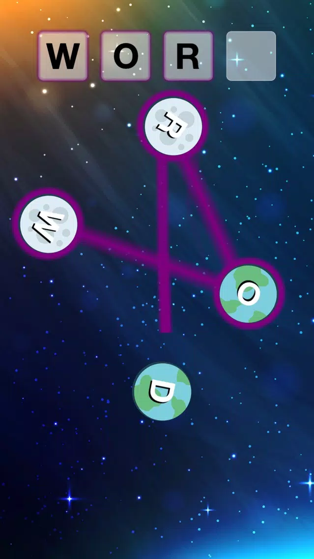 Capturas de tela do Orbit - Space Word Spelling