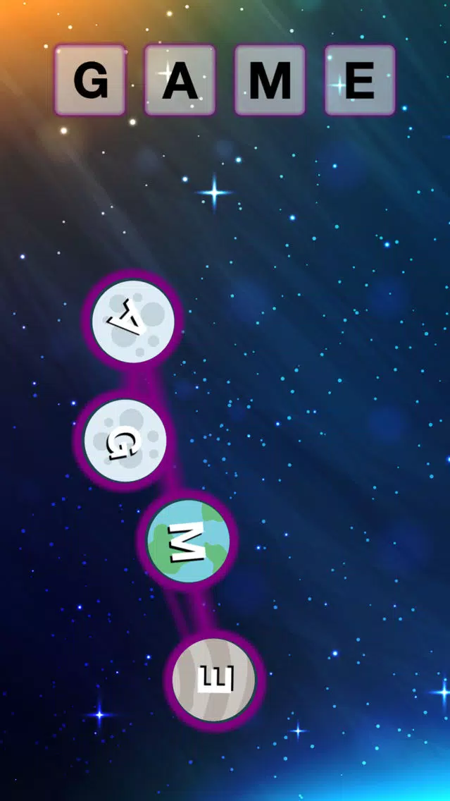 Capturas de tela do Orbit - Space Word Spelling