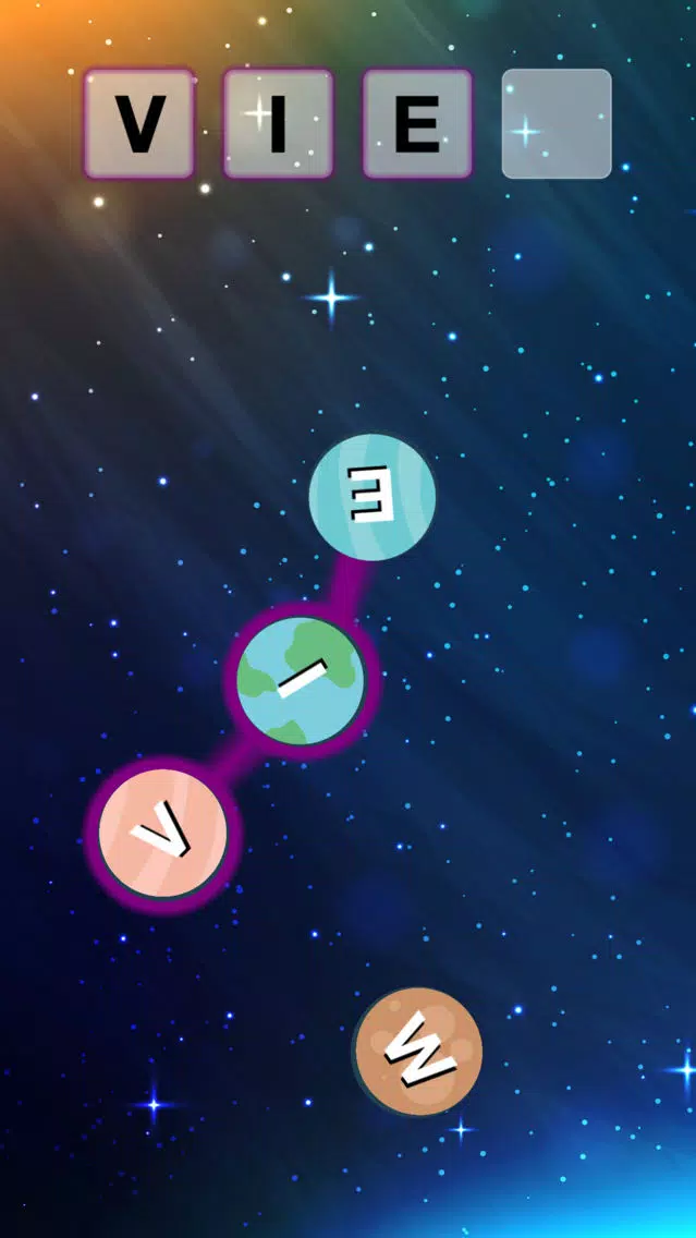 Capturas de tela do Orbit - Space Word Spelling