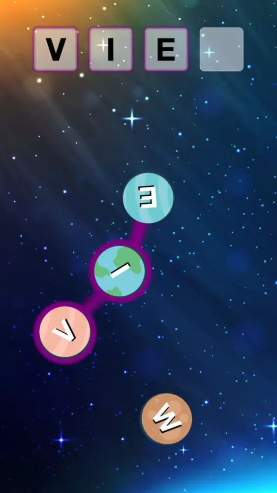 Orbit - Space Word Spelling应用截图