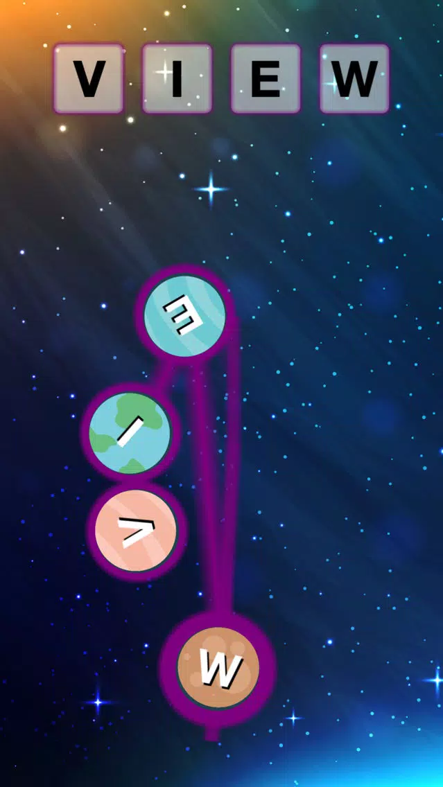Capturas de tela do Orbit - Space Word Spelling