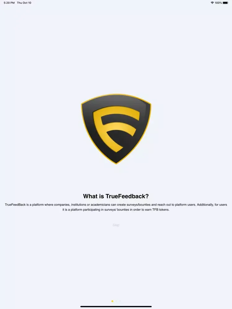 Truefeedback Bounty & Survey iPad  Screenshots