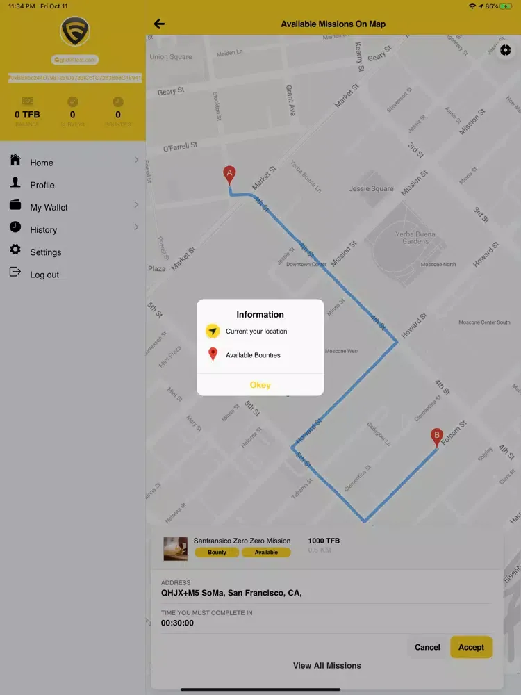 Truefeedback Bounty & Survey iPad  Screenshots