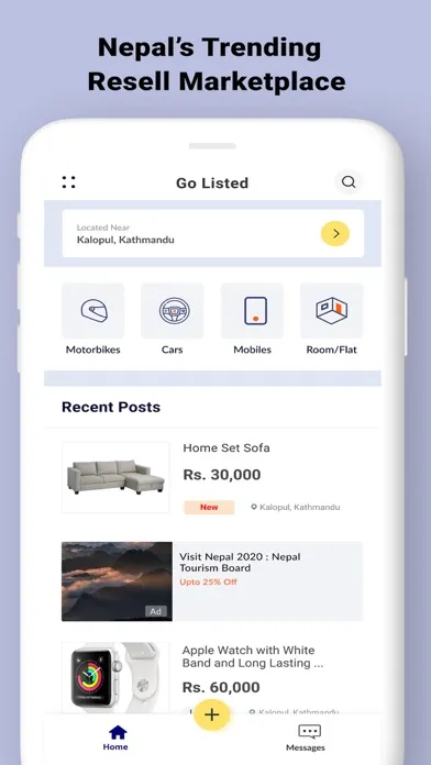 Capturas de pantalla de Go Listed