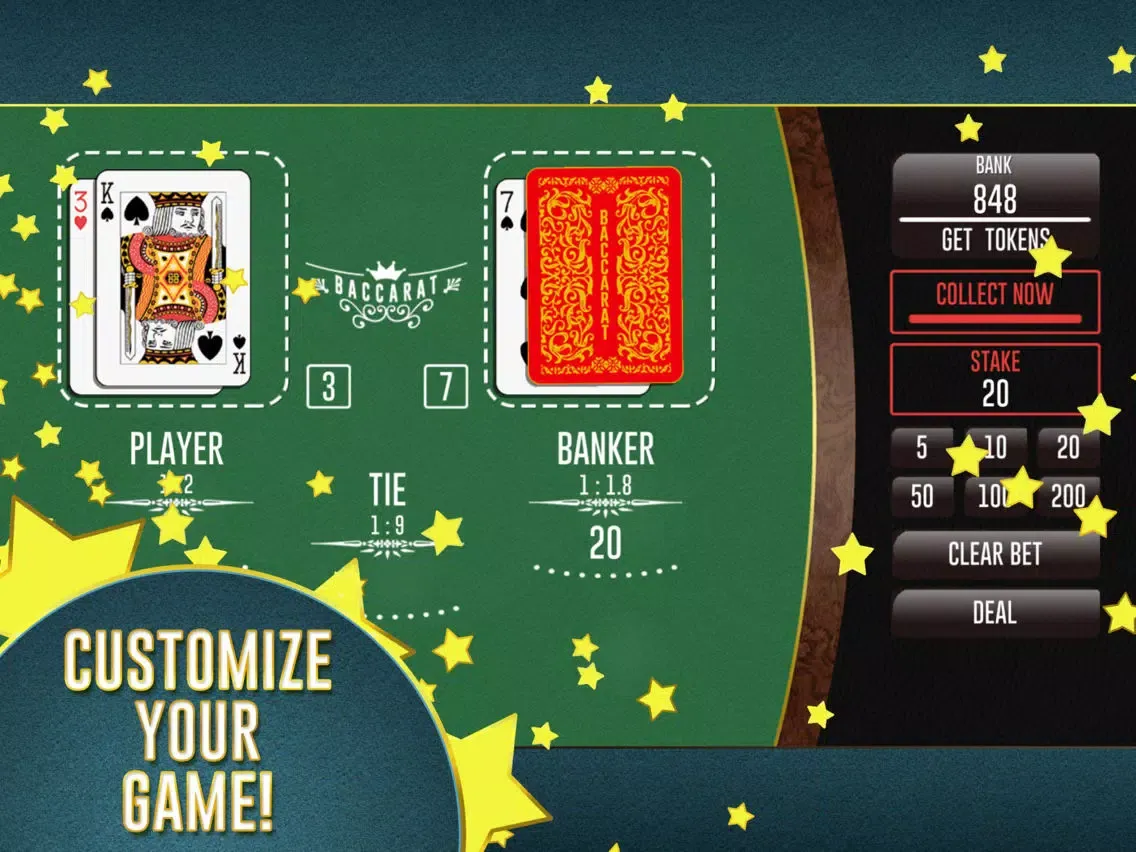 صور Baccarat - Punto Banco iPad 