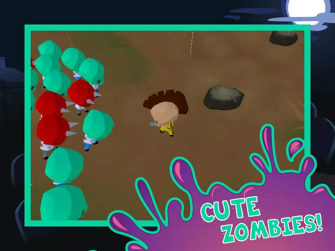 Nom Nom Zombies iPad  स्क्रीनशॉट