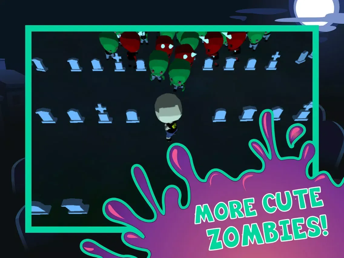 Nom Nom Zombies iPad  स्क्रीनशॉट
