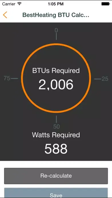 BTU Calculator | BestHeating Ekran Görüntüleri