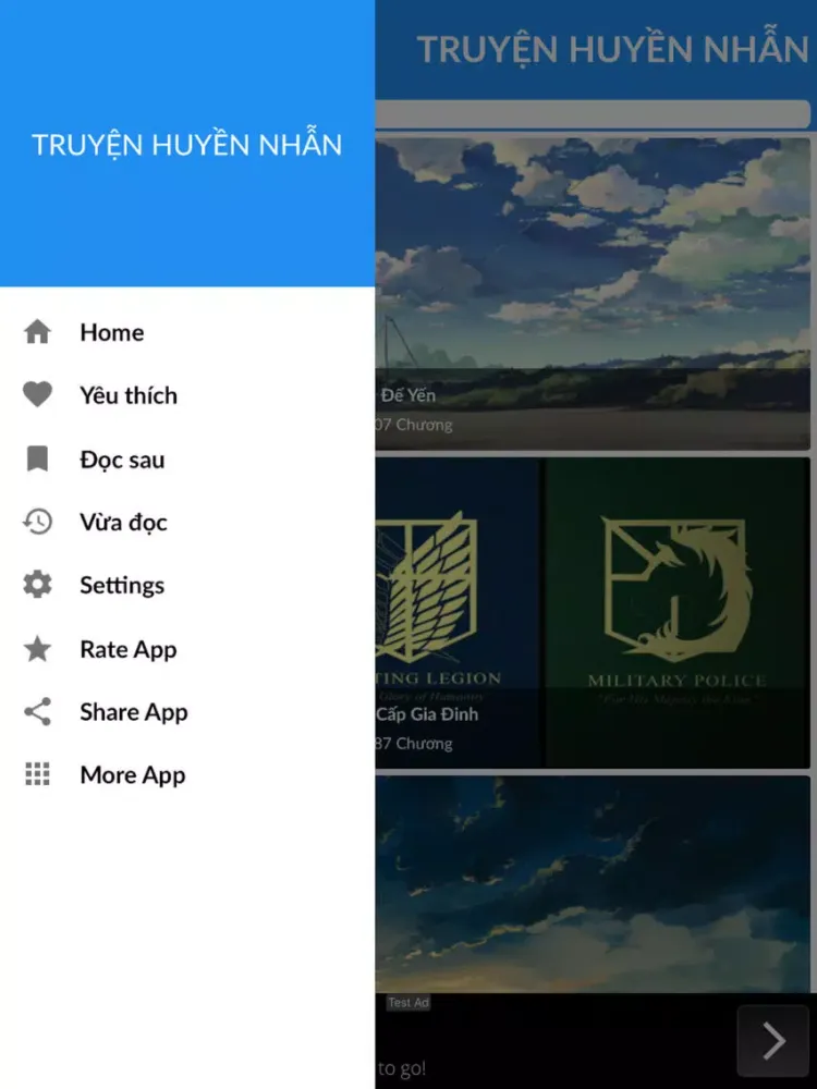Zrzuty ekranu Truyện Huyền Nhẫn Offline 2018 iPad 
