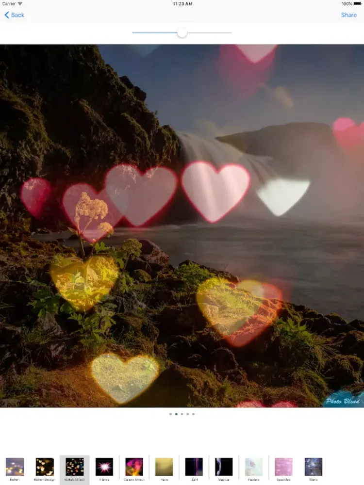 Pic Blend - Mix, overlap and alter images with this arty cloning picture app iPad  স্ক্রিনশট