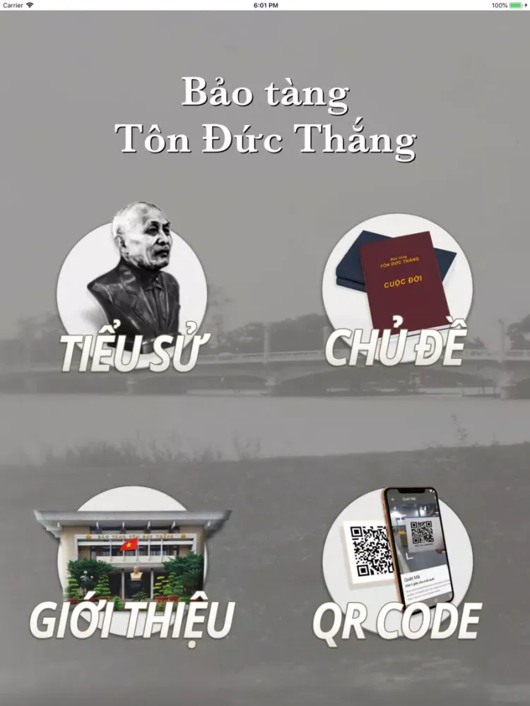 Screenshot di Ton Duc Thang Museum iPad 