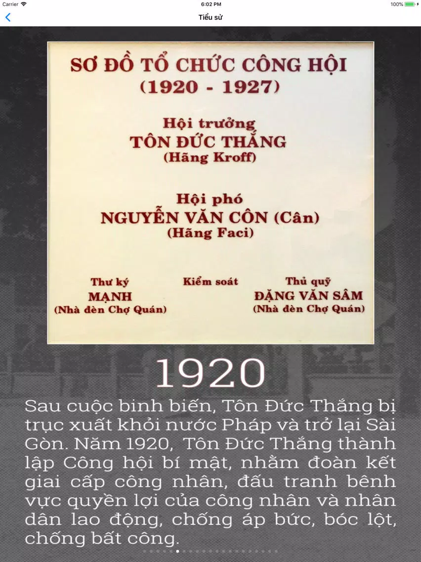 Ton Duc Thang Museum iPad  স্ক্রিনশট