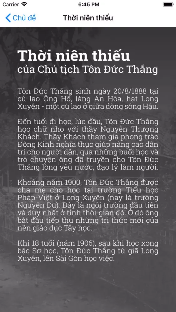 Screenshot di Ton Duc Thang Museum