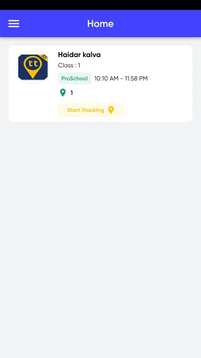 Capturas de tela do School Bus Tracking Pro