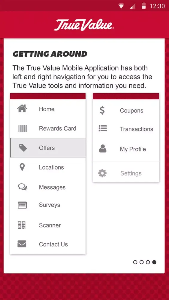 True Value Consumer Mobile App Ekran Görüntüleri