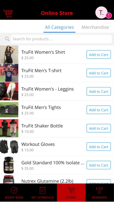 Capturas de pantalla de Trufit