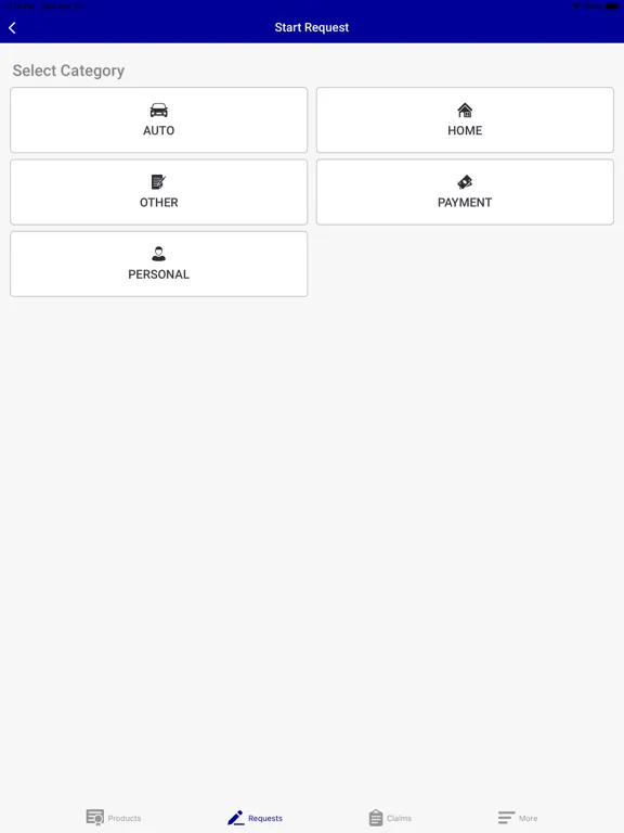 Capturas de tela do Five Star Insurance Online iPad 