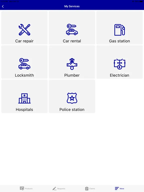 Capturas de tela do Five Star Insurance Online iPad 