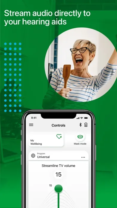 Screenshot di TruHearing App