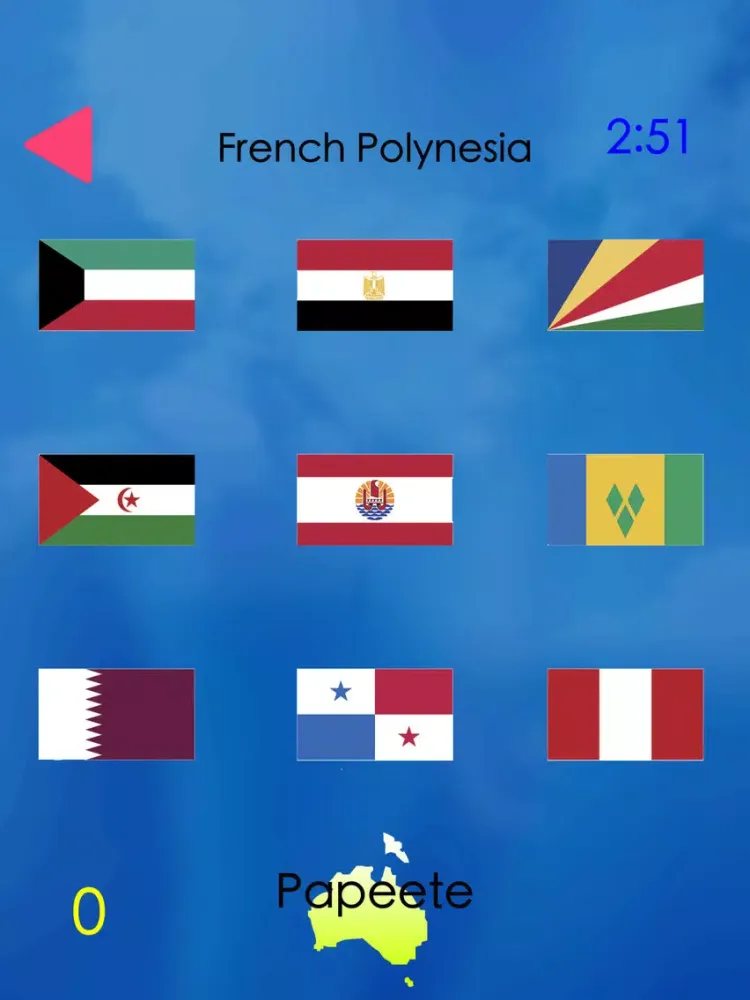 ภาพหน้าจอของ All Flags: Name That Flag PAID iPad 