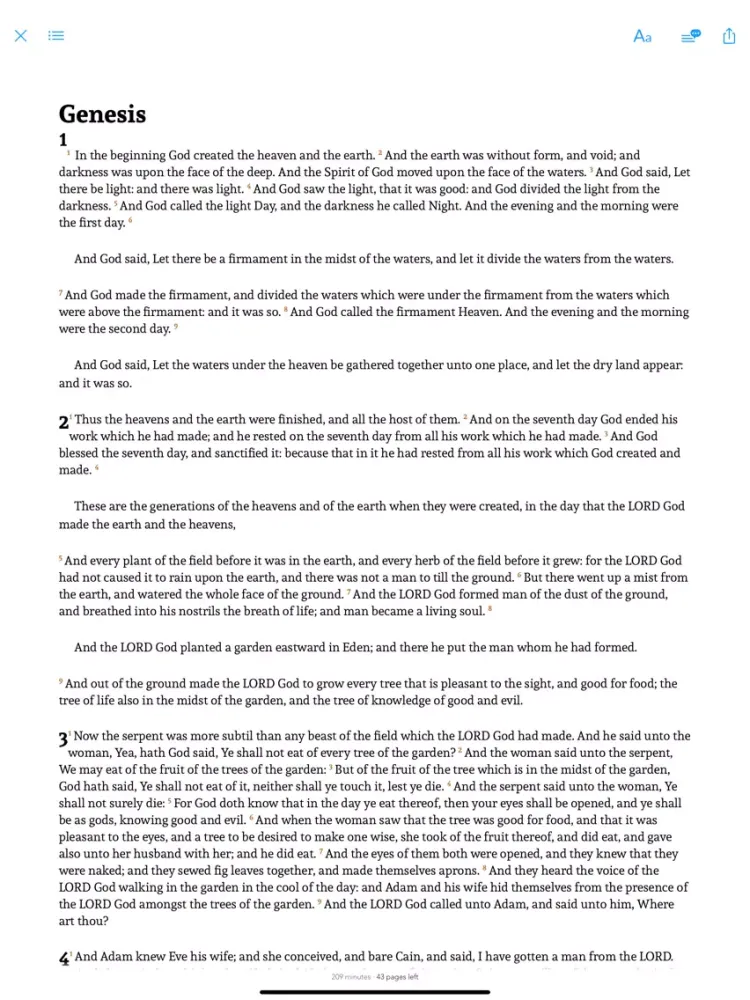 Holy Bible App - Read Bible iPad 应用截图