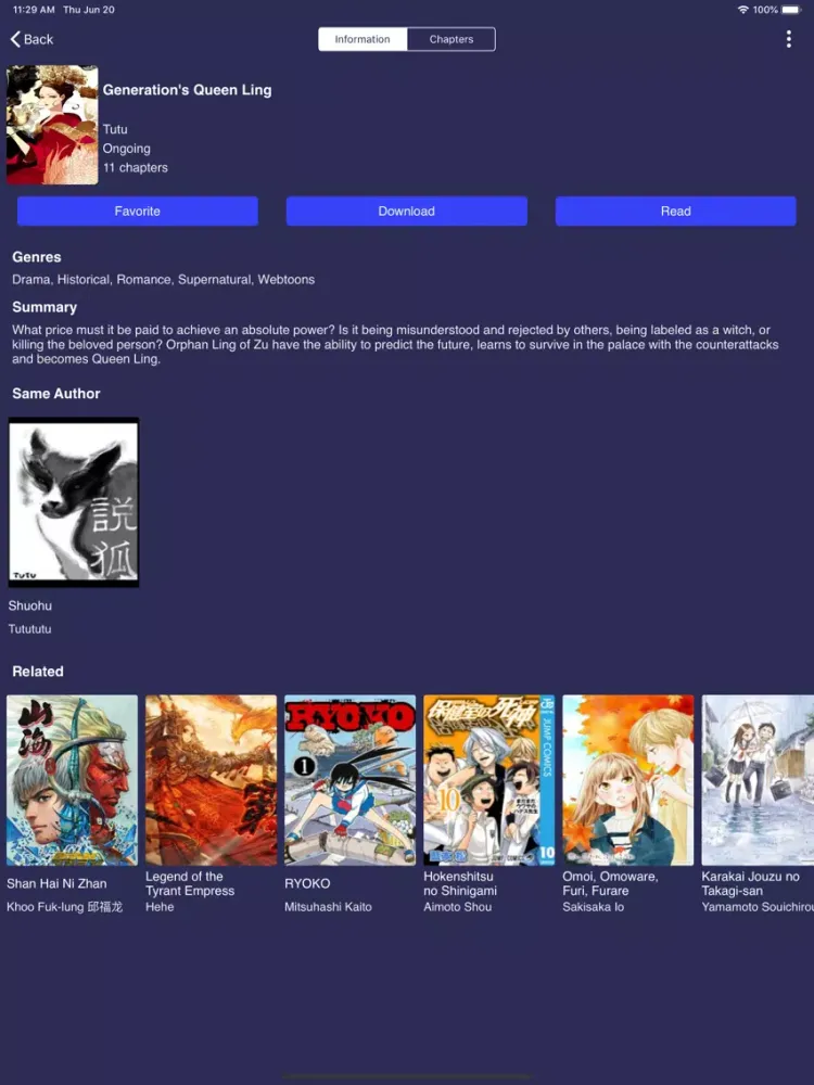 Manga Reader - Updated Daily iPad 应用截图