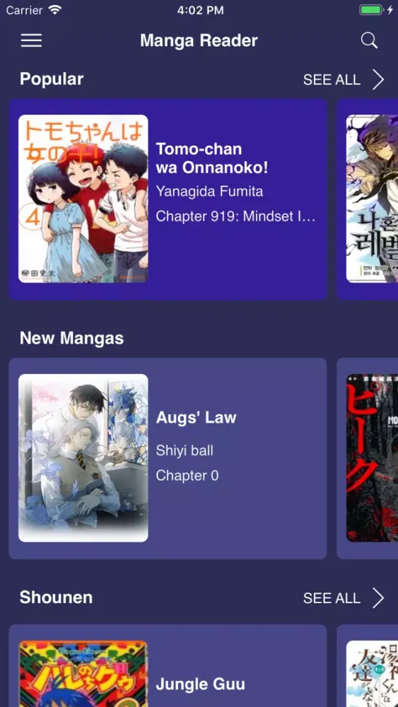 Manga Reader - Updated Daily应用截图