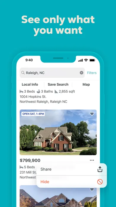Captures d'écran de Trulia Real Estate & Rentals