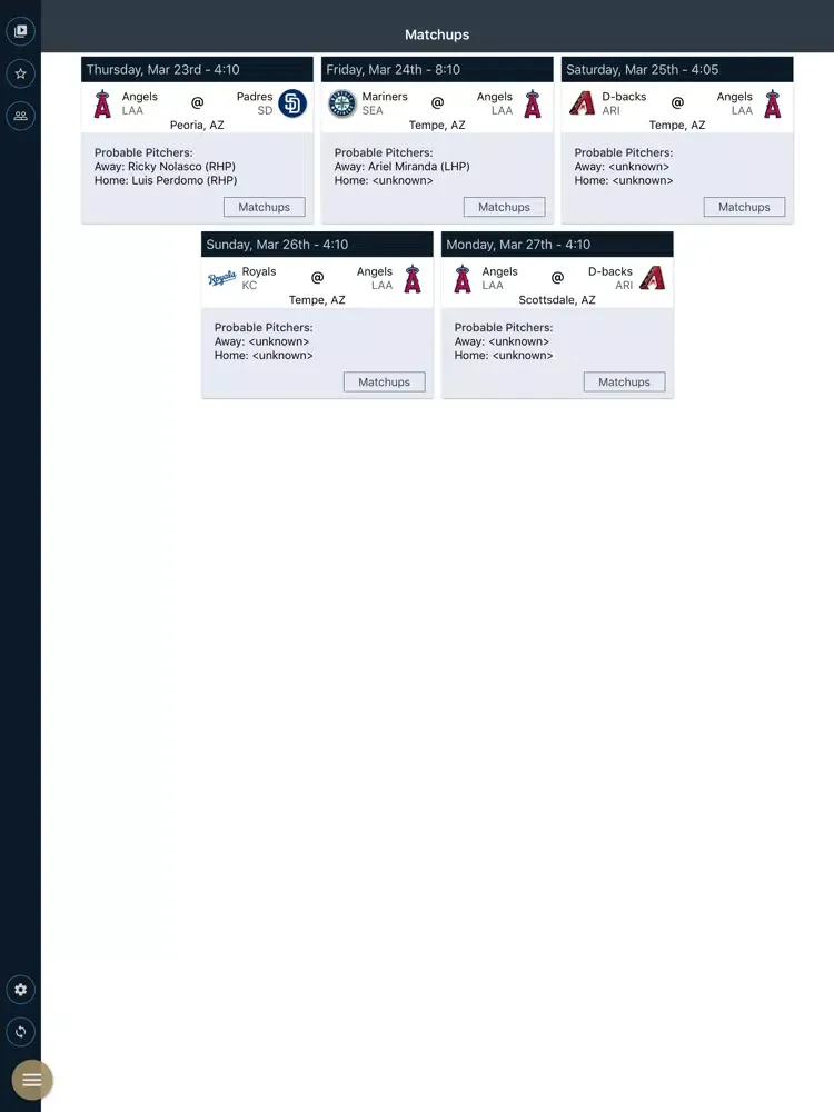 TMN Video iPad  Screenshots