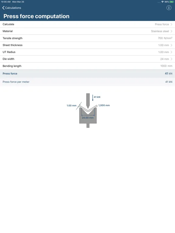 Скриншоты TRUMPF BendGuide iPad 