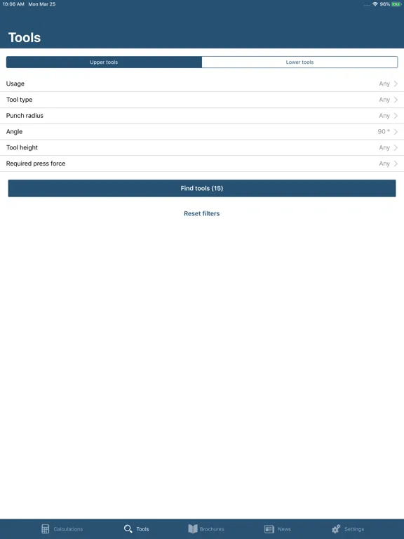 Скриншоты TRUMPF BendGuide iPad 