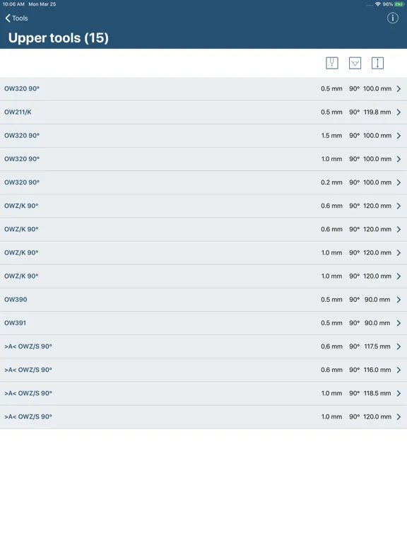 Скриншоты TRUMPF BendGuide iPad 