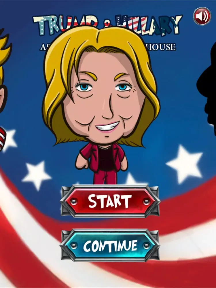 Скриншоты Trump and Hillary iPad 