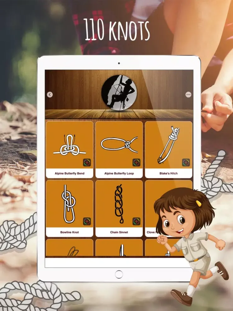 Easy Knots Guide 2018 Full Pic iPad  Screenshots