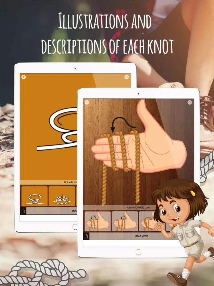 Easy Knots Guide 2018 Full Pic iPad  Screenshots